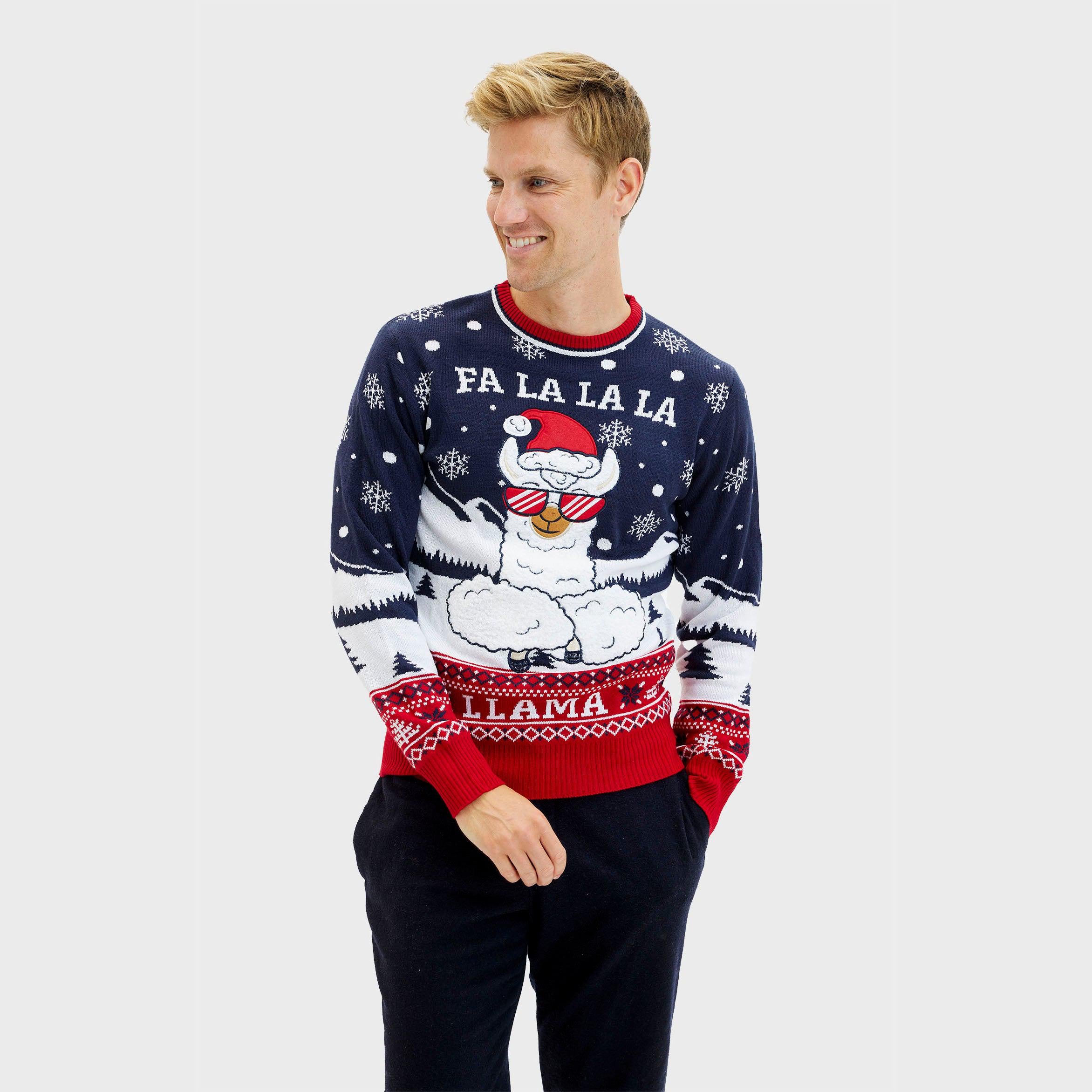 Fa la la la llama Sweater - Damen